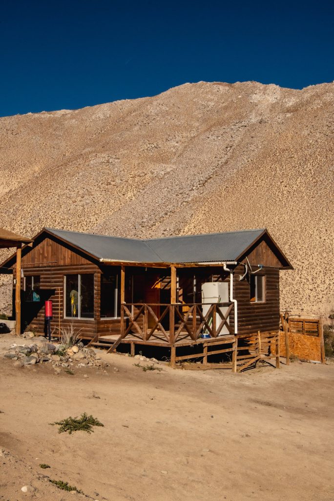 Cabaña y terraza en el entorno de Las Breas